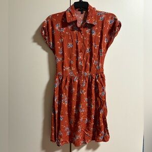 Bebop XS cap sleeve button top dress